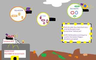 Illustration for article titled 90 Visions of Future in MS Paint are Terrifying, Insane